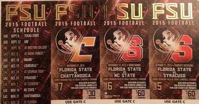 football tickets fsu